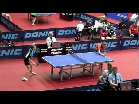 Melissa Bours Table tennis EJK 0ostenrijk 2012