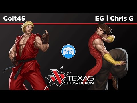 Texas Showdown 2017 3rd Strike - Colt45 (Ken) vs. EG | Chris G (Yang) - Losers Semis