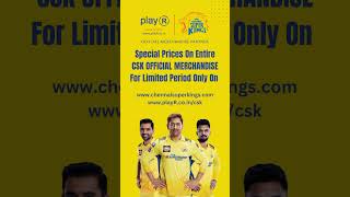 Special Offer On Official Chennai Super Kings Merchandise