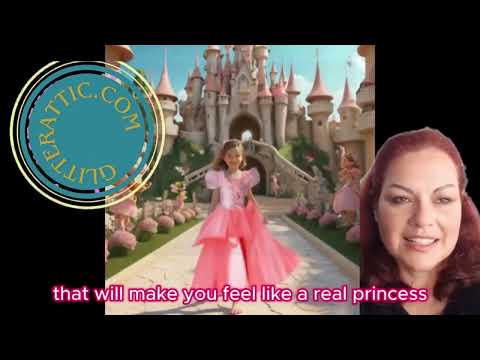 Estilo Deslumbrante Princesa Traje Moda Infantil