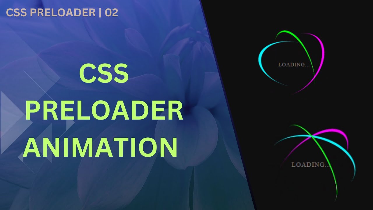 Create a Smooth CSS Preloader Animation | Step-by-Step Tutorial