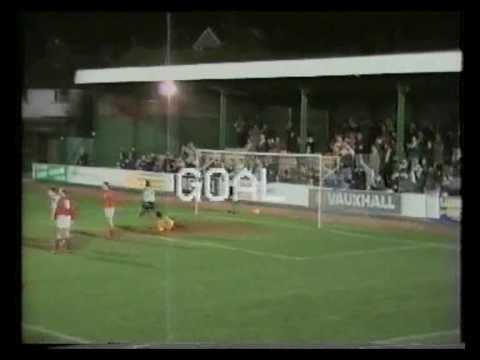 Bromsgrove Rovers 3-0 Solihull Borough - Worcestershire SC Semi-Final - March 8th 1994 (Highlights)