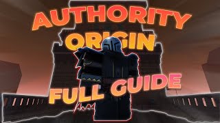 Authority Ensign Origin FULL GUIDE (Progression, Secrets, Weapons, Divisions) | Deepwoken