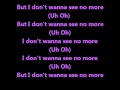 Joe Jonas Ft. Chris Brown- See No More (Lyrics ...