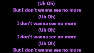 Joe Jonas Ft. Chris Brown- See No More (Lyrics)