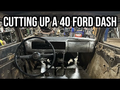 Customizing The 40 Ford Dash In The 1933 3W Ardun Project