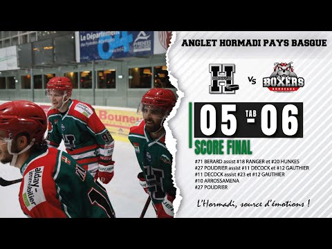 [Highlights SLM J03]  Anglet Hormadi Pays Basque vs Les Boxers de Bordeaux