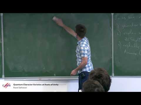 Pavel Safronov: Quantum character varieties at roots of unity