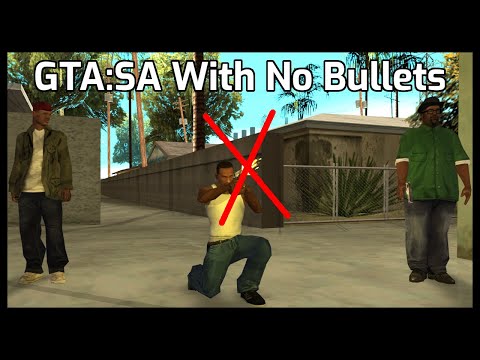 Beating GTA:SA Without Bullets | GTA:SA Fewest Bullets%
