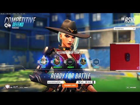 WHAT TOP 500 HITSCAN MAIN LOOKS LIKE - GALE! ASHE - OVERWATCH 2 TOP 500 SEASON 3