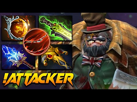 Attacker Pudge 200 IQ Hook Master - Dota 2 Pro Gameplay [Watch & Learn]