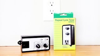 BN-LINK Short Period Repeat Cycle Timer Day, Night, or 24 Hours Operation BND-60 U97A
