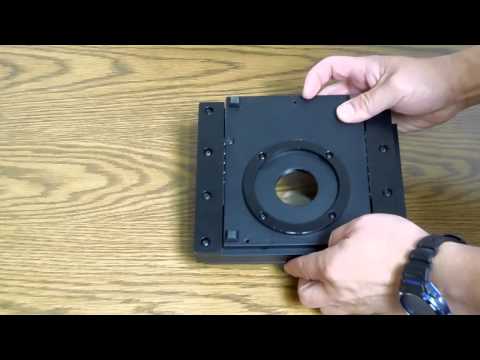 Digital Microscope XY Stage for x and y movements with 95mm diameter ring
