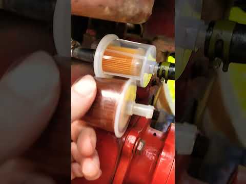 What In-line Fuel Filters I Use on My Gas Tractors #farmallfanatic #shorts