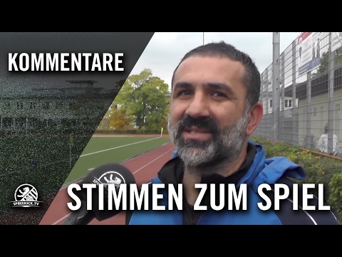 Die Stimmen zum Spiel (FV Blau-Weiss Spandau - SpVgg Hellas-Nordwest, Bezirksliga, Staffel 3)