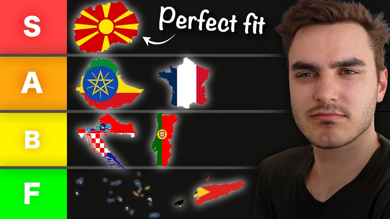 Does YOUR Countries FLAG Fit inside its Borders?