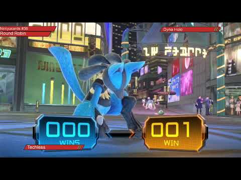 Techless (Lucario) vs Dyna Hole (Random) Nekyucards #36
