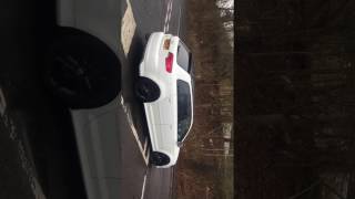 Ibis white Audi S3 Sportback custom exhaust by Pipe Dynamics