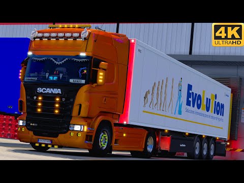 [G29] ETS2 (4K 60FPS) | SCANIA R480 | TOULOUSE 🇫🇷 - OLBIA 🇮🇹