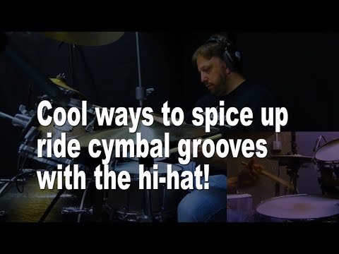 Secret ride cymbal and hi-hat combo grooves finally revealed!!