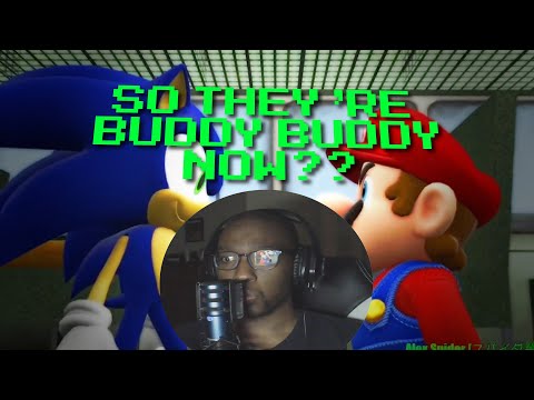 Mario VS Sonic Funny Animation: Food Battle 6! REACTION!!!