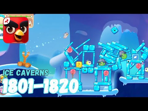 Angry Birds Journey: Levels 1801-1820 (Ice Caverns) Gameplay - Part 91