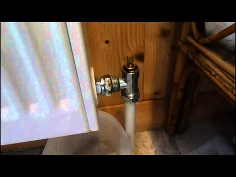How to drain your radiators and boiler when you have no drain cock,or it does not work.