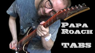 Papa roach - Never said it (Guitar cover/Tabs)