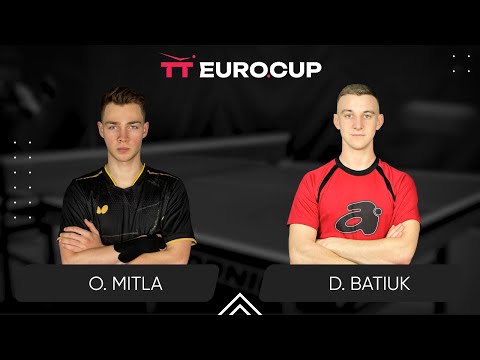 10:00 Oleksii Mitla - Dmytro Batiuk 20.04.2025 TT Euro.Cup Ukraine Master. TABLE 4