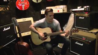Video thumbnail for Martin DCX1E Acoustic Electric Demo by Paul Stark