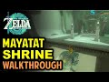 Mayatat Shrine Puzzle: Sliding Device Walkthrough | Legend of Zelda: Tears of the Kingdom
