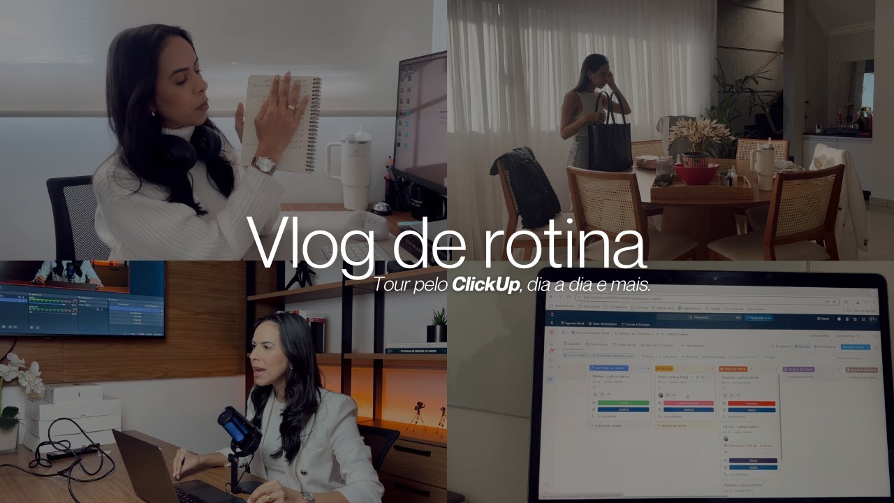 UM DIA NA MINHA ROTINA DE SOCIAL MEDIA - como me organizo | como funciona nosso trabalho na prática.