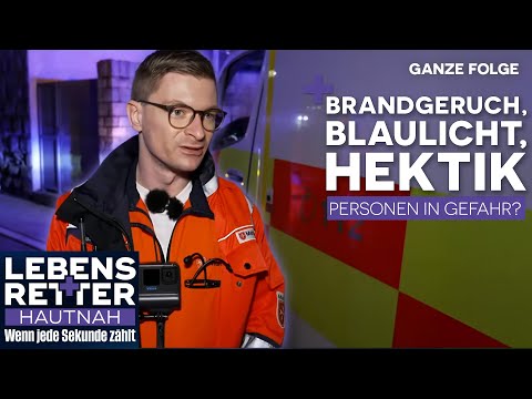 Dichter Rauch, Blaulicht, Notarzt vor Ort: Brandmeldung sorgt für Großeinsatz | Lebensretter hautnah