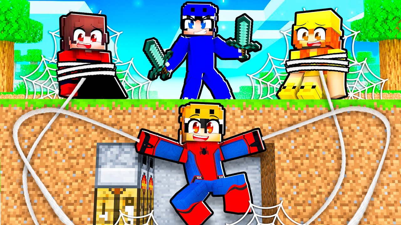 HUNTERS vs SUPERHERO SPEEDRUNNER In Minecraft!