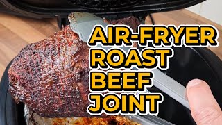 Air-Fryer Roast Beef Joint With Air- Fryer Roast Potatoes