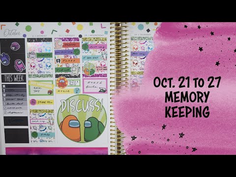 VLOGUARY Day 14 // oct. 21 memory keeping PWM (Bean Sprout Paper Co.)