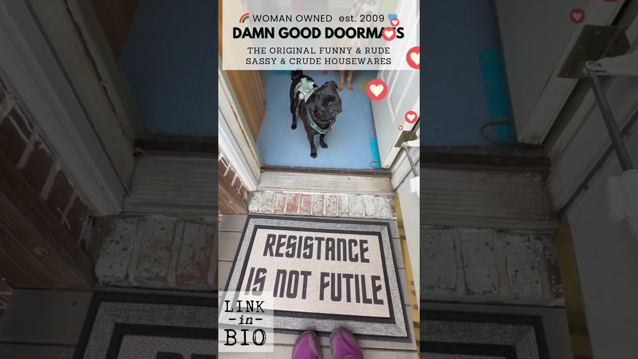 Star Trek Doormat Makes Borg Feel Un-Welcome