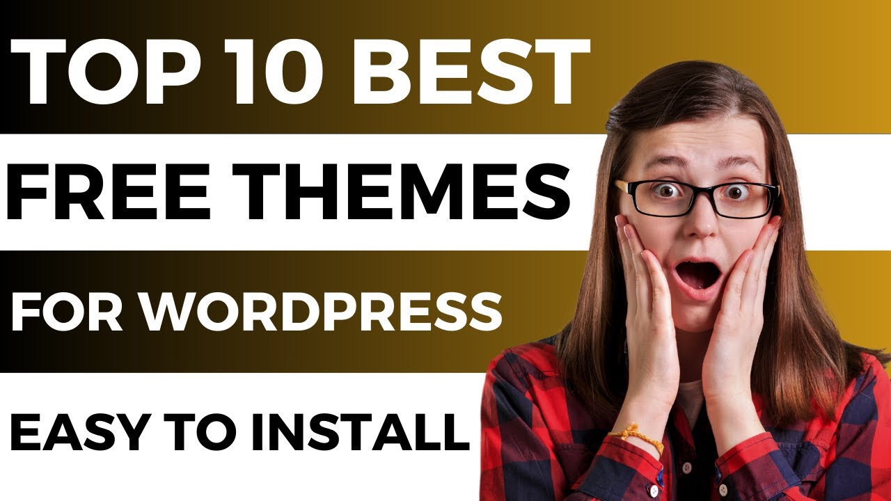 Top 10 Best FREE WordPress Themes for 2024| Responsive Website Templates