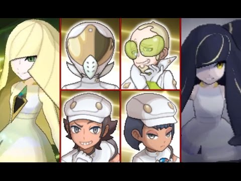 Pokemon Sun and Moon: All Aether Foundation Intro Animations