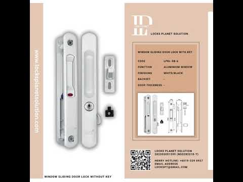 Aluminium Window Sliding Door Lock