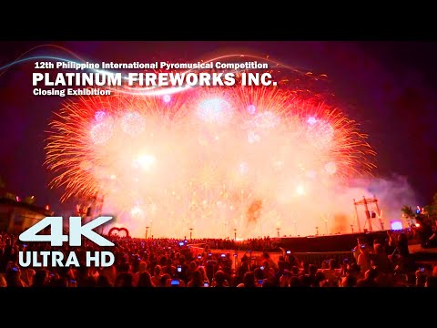PLATINUM FIREWORKS- Philippines’ Grand Finale- 12th Philippine Int. Pyromusical Competition