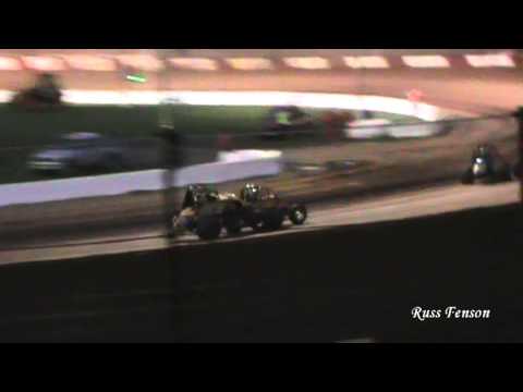 Wingless - Almost a roll - Sydney Speedway 16-02-13