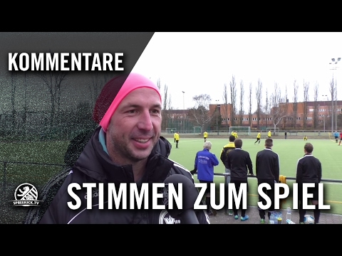 Die Stimmen zum Spiel (Wittenauer SC - Concordia Wilhemsruh, Landesliga, Staffel 1) | SPREEKICK.TV