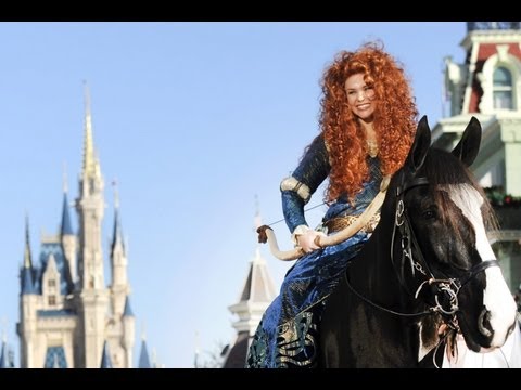 11th Disney Princess Merida Coronation Ceremony Magic Kingdom Brave All Princesses Gathering