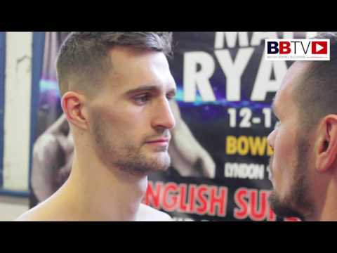 Matty Ryan : "Sonny Upton will bring out the best in me."