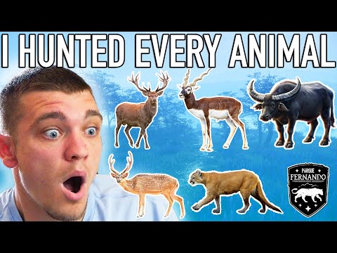 I Hunted Every Animal on Parque Fernando! - Hunter Call of the Wild
