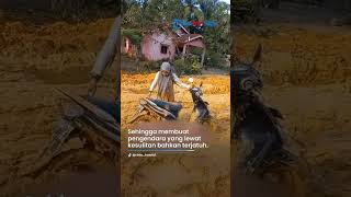 Viral Curhatan Warga Jalan Labura Rusak Parah Penuh Lumpur, Sebut Presiden Jokowi Ingkar Janji