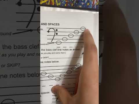 Playing Notes of the Bass Clef on the Piano! 🎹