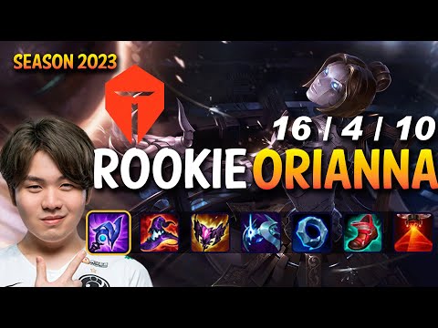 TES Rookie ORIANNA vs ZOE Mid - Patch 13.23 KR Ranked
