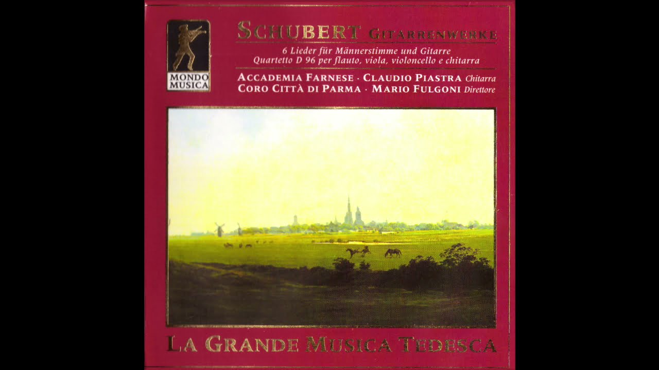 Terzetto - F. Schubert - Coro maschile città di Parma, Claudio Piastra, Mario Fulgoni